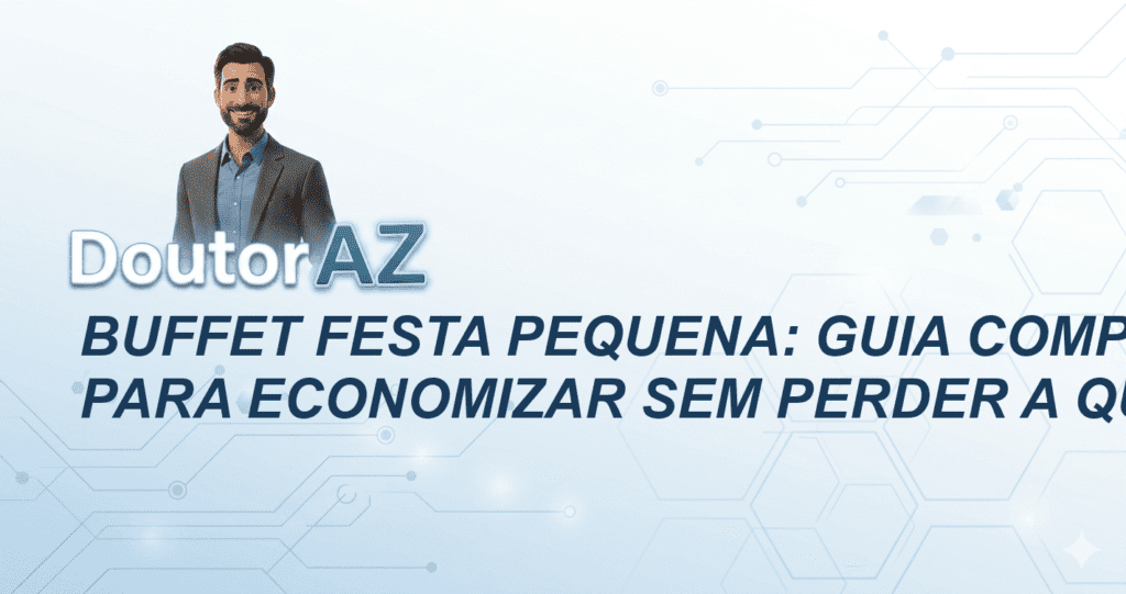 Buffet festa pequena: Guia completo para economizar sem perder a qualidade