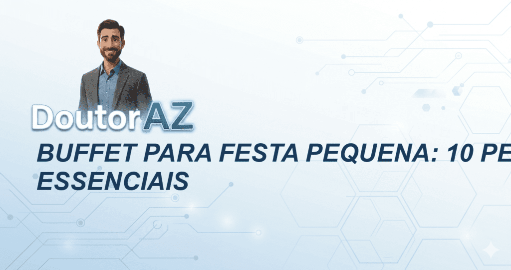 Buffet para festa pequena: 10 perguntas essenciais