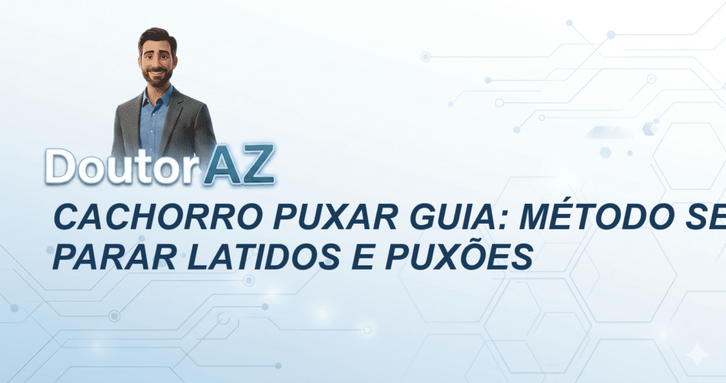 Cachorro puxar guia: Método seguro para parar latidos e puxões
