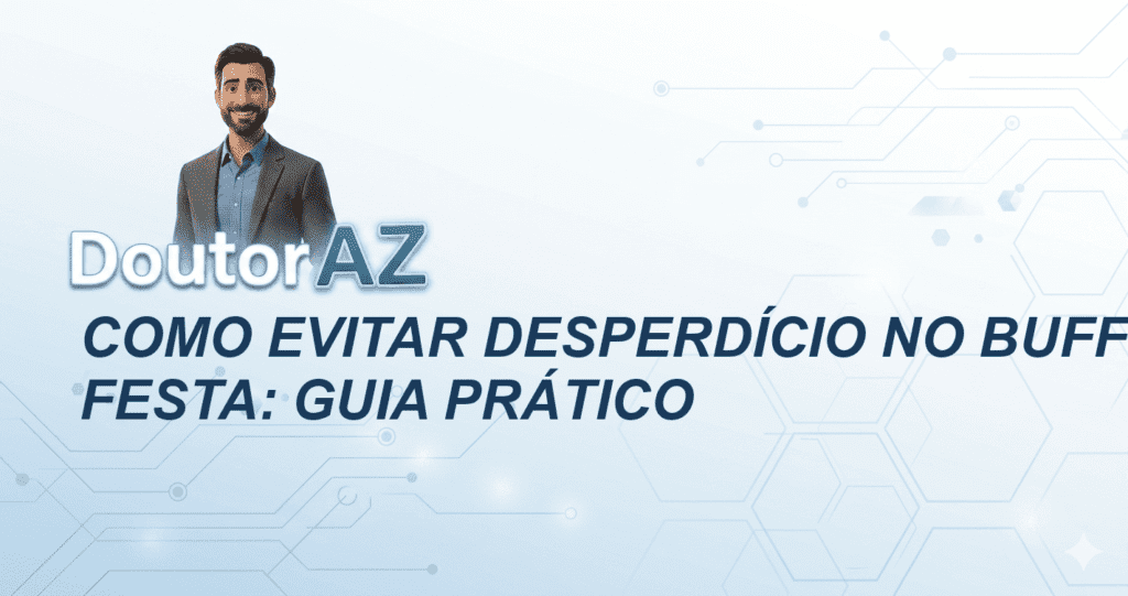Como evitar desperdício no buffet da festa: guia prático