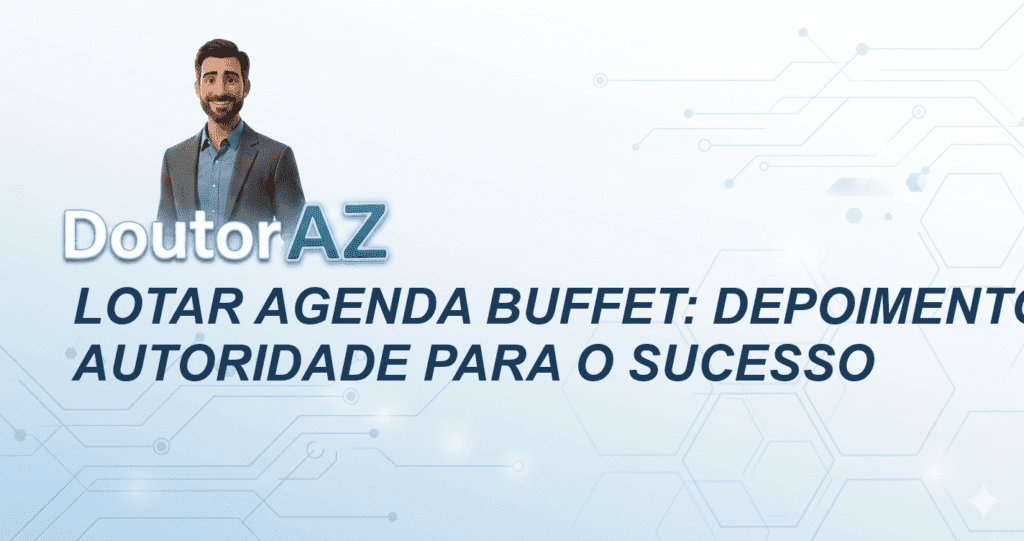 Lotar Agenda Buffet: Depoimentos e Autoridade para o Sucesso
