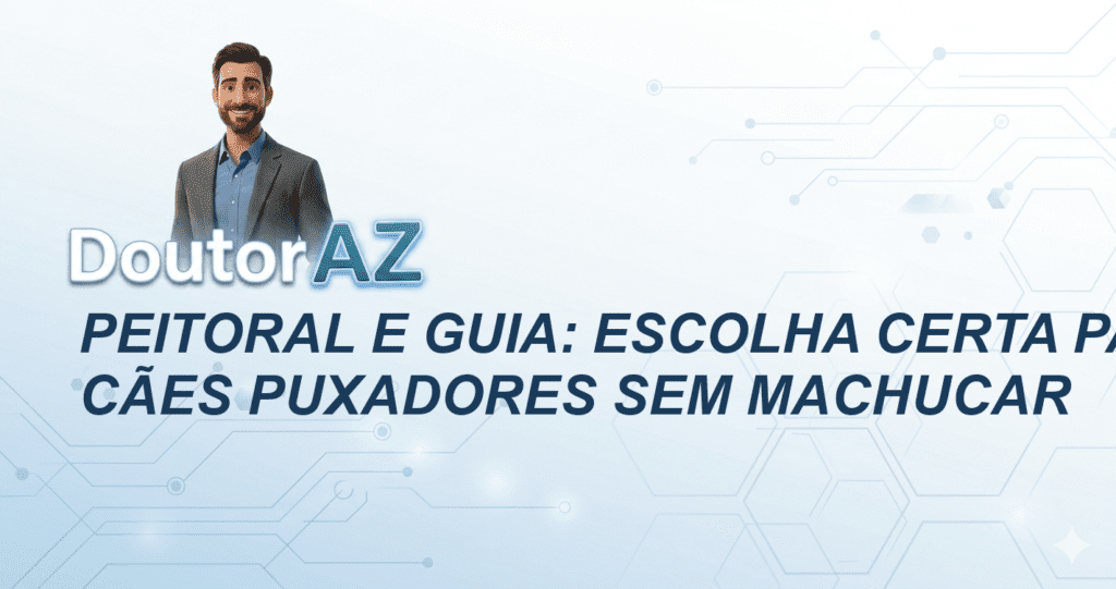 Peitoral e Guia: Escolha Certa para Cães Puxadores sem Machucar