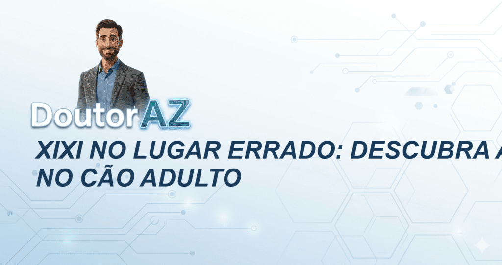 Xixi no lugar errado: descubra a causa no cão adulto
