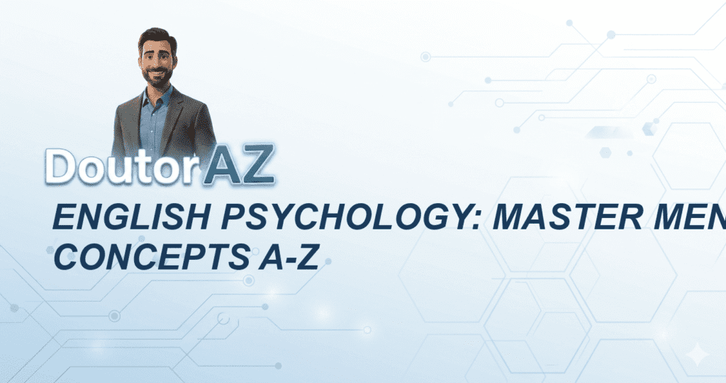 English Psychology: Master Mental Concepts A-Z