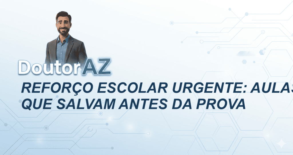Reforço Escolar Urgente: Aulas Online que Salvam Antes da Prova