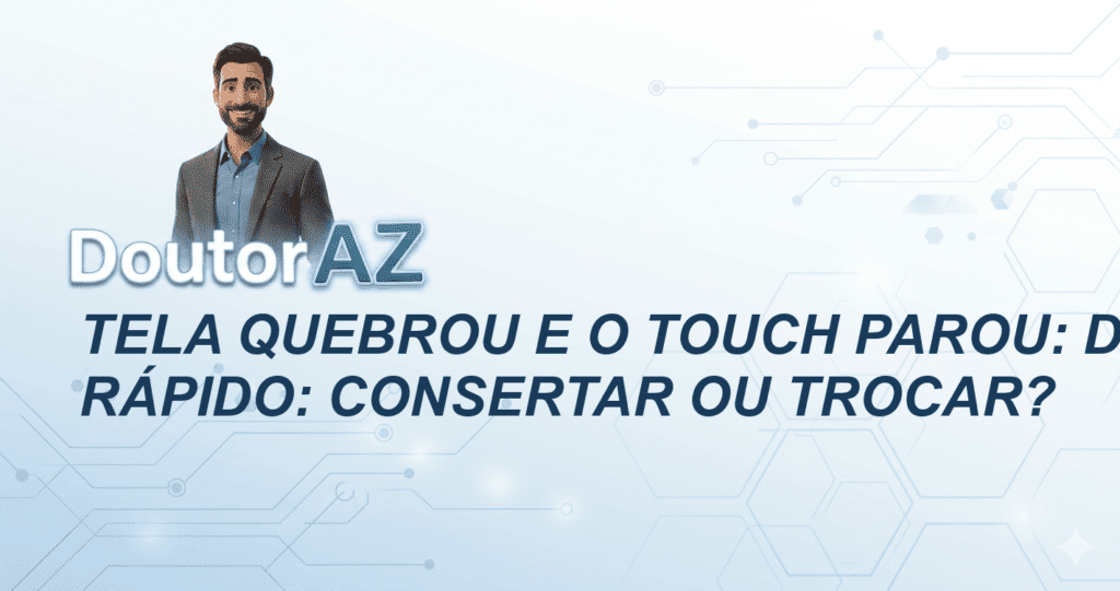 Tela Quebrou e o Touch Parou: Decida Rápido: Consertar ou Trocar?