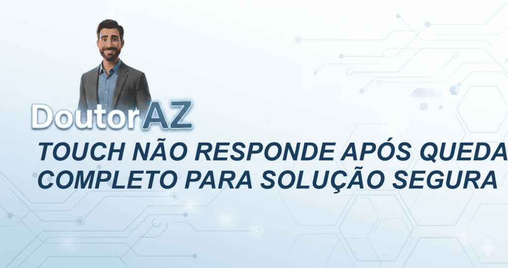 Touch não responde após queda: Guia Completo para Solução Segura